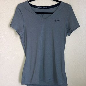 Gray Nike shirt